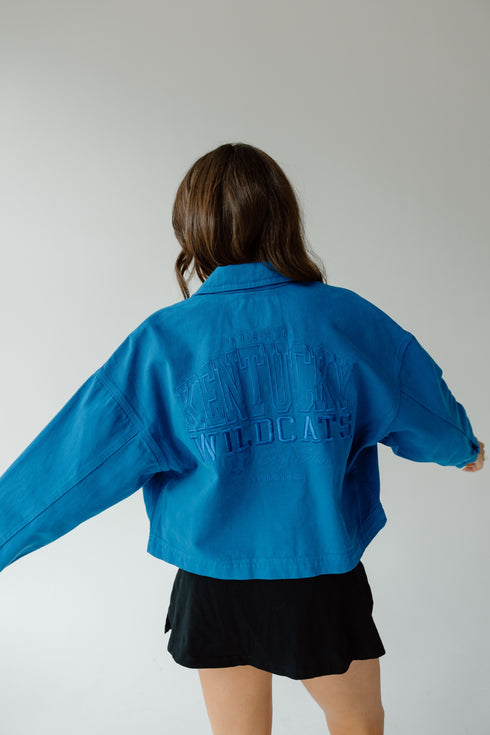 Kentucky Sanders Embroidery Canvas Twill Jacket