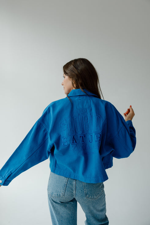 Florida Sanders Embroidery Canvas Twill Jacket