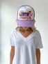 Clemson Layer Patch Foam Trucker Hat