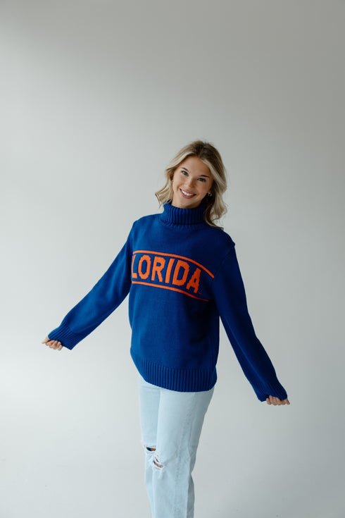 Florida Railway Sweater Rolled Turtleneck