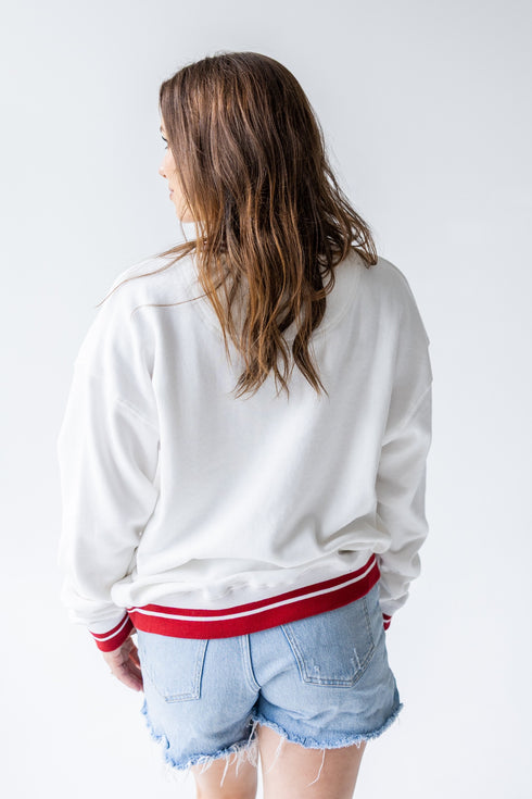 Oklahoma Allen Chenille Varsity V-neck