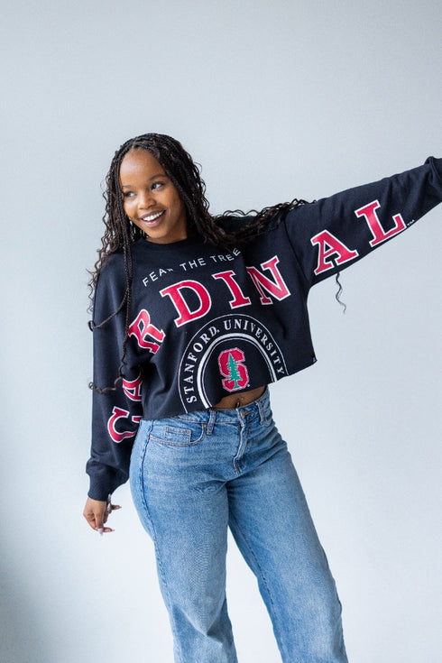Stanford Phipps Split Sleeve Cropped Longsleeve