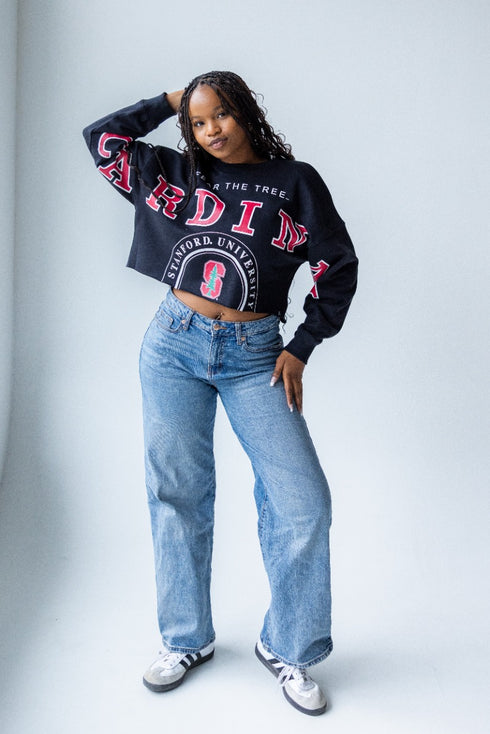 Stanford Phipps Split Sleeve Cropped Longsleeve