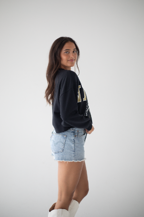 UCF Phipps Split Sleeve Cropped Longsleeve