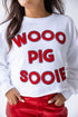 Arkansas Perkins Chenille Cropped Longsleeve