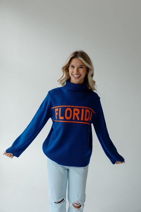 Florida Railway Sweater Rolled Turtleneck