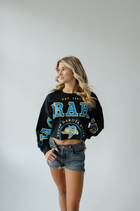 SD State Phipps Split Sleeve Cropped Longsleeve