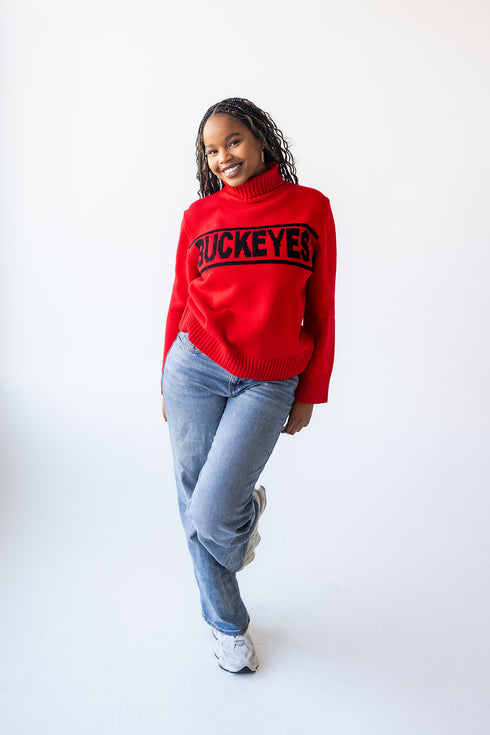Ohio State Railway Sweater Rolled Turtleneck