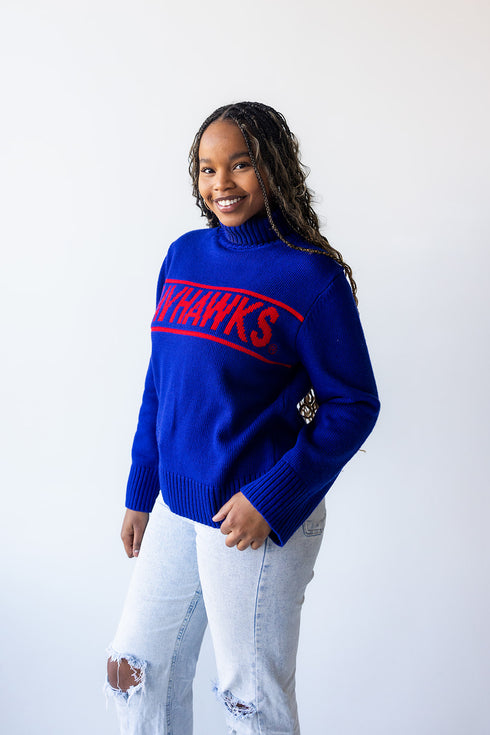 Kansas Railway Rolled Turtleneck Sweater