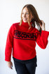 Wisconsin Railway Rolled Turtleneck Sweater