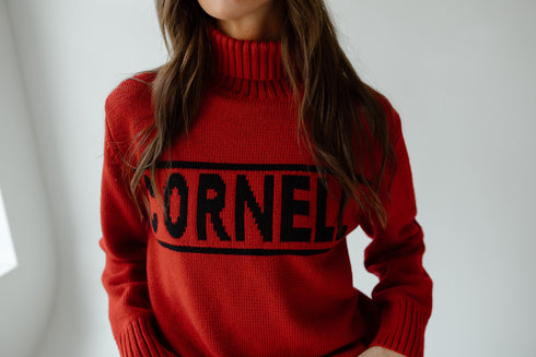 Cornell Railway Rolled Turtleneck Sweater