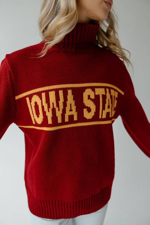 Iowa State Railway Rolled Turtleneck Sweater