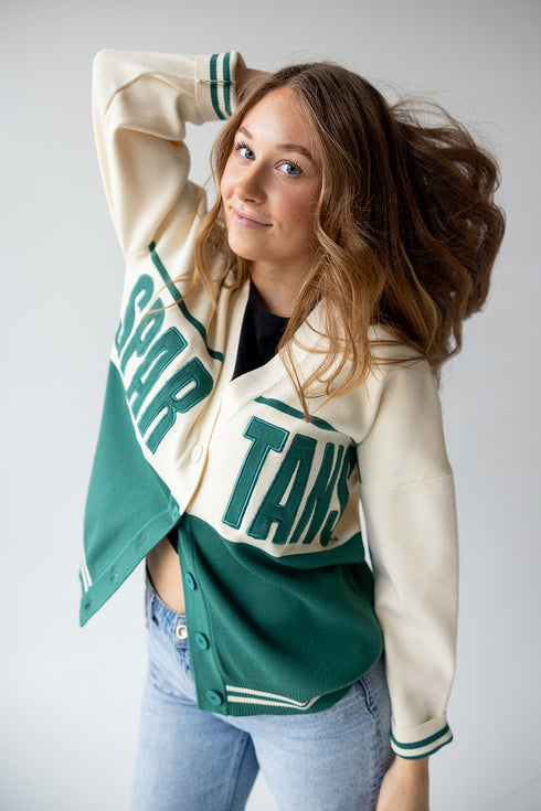 Michigan State Carley Lux Cardigan