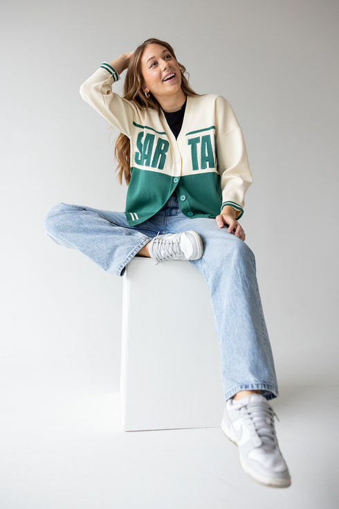 Michigan State Carley Lux Cardigan