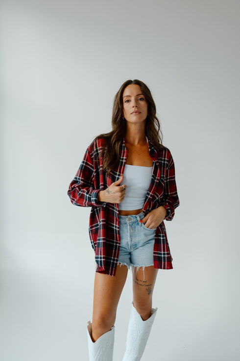 Nebraska Dunn Dream Oversized Plaid