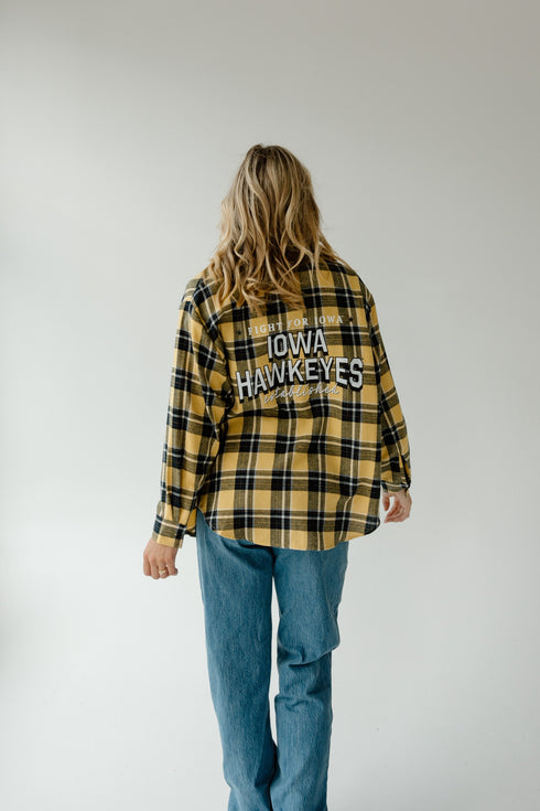 Iowa Dunn Dream Oversized Plaid