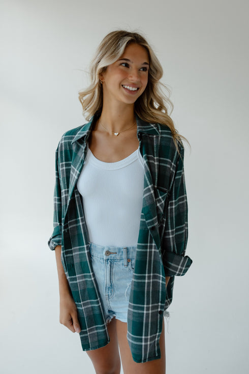 Michigan State Dunn Dream Oversized Plaid
