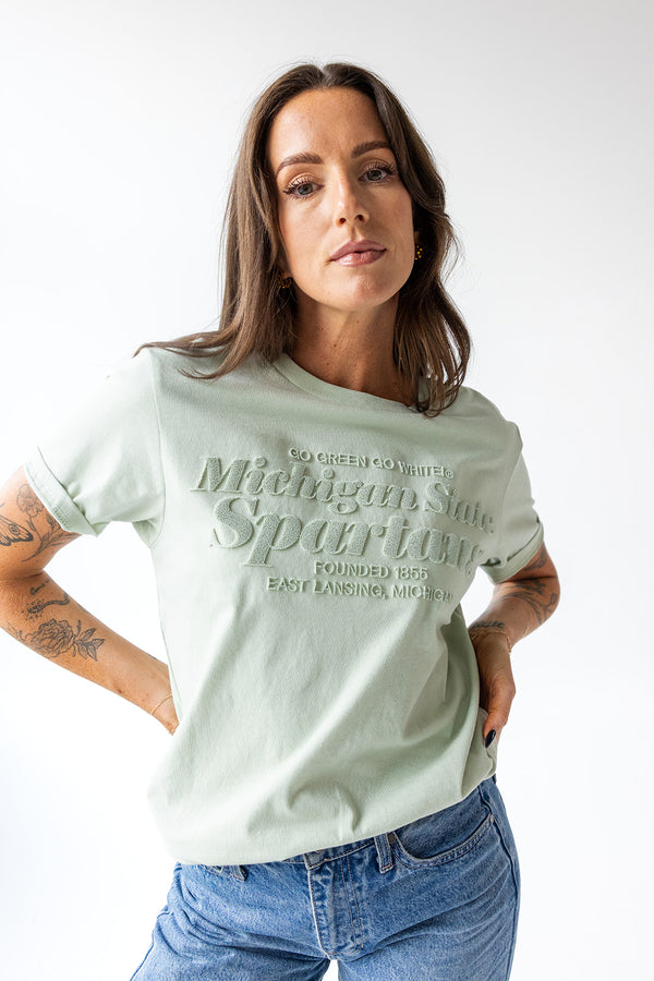 Michigan State Hansen Brush Comfort Tee