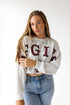Texas A&M Phipps Split Cropped Longsleeve