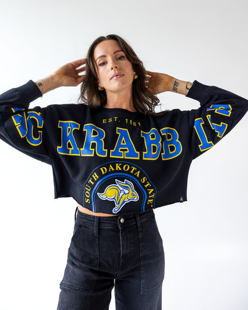 SD State Phipps Split Sleeve Cropped Longsleeve