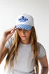 Kentucky Albon Checkered Canvas Trucker Hat