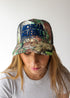 Michigan Brando Camo 5 Panel Canvas Baseball Hat