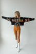 Texas Phipps Split Sleeve Cropped Longsleeve