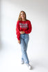 Nebraska Dunn Dream Cropped Corded Crew