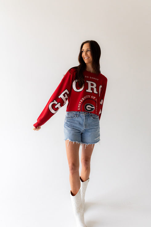 Georgia Phipps Split Sleeve Cropped Longsleeve