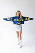 Michigan Phipps Split Sleeve Cropped Longsleeve