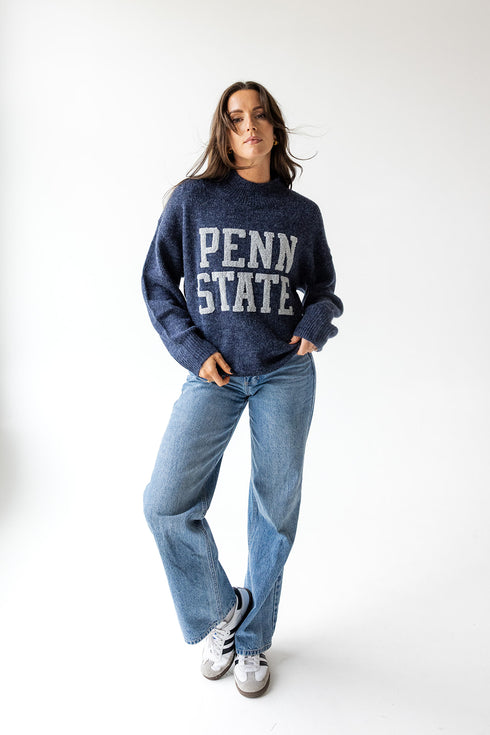 Penn State Varsity Turtleneck Turtleneck Sweater