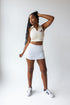 Alabama Logo Patch Polo Crop Tank