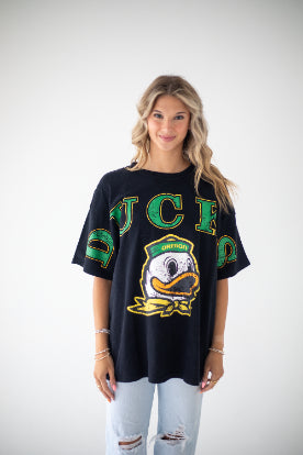 Oregon Southern Split Oversized Band Tee