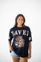 Oregon State Southern Split Oversized Band Tee