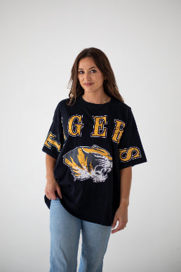 Missouri Southern Split Oversized Band Tee