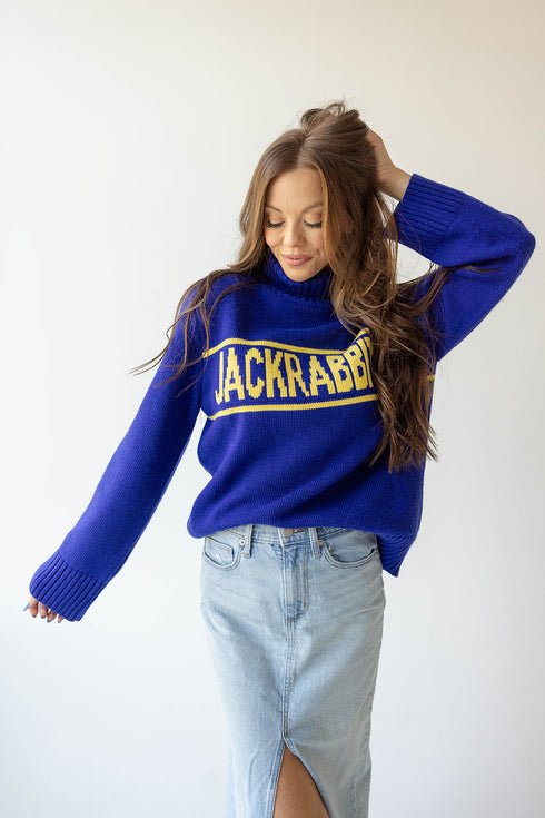 SD State Railway Rolled Turtleneck Sweater