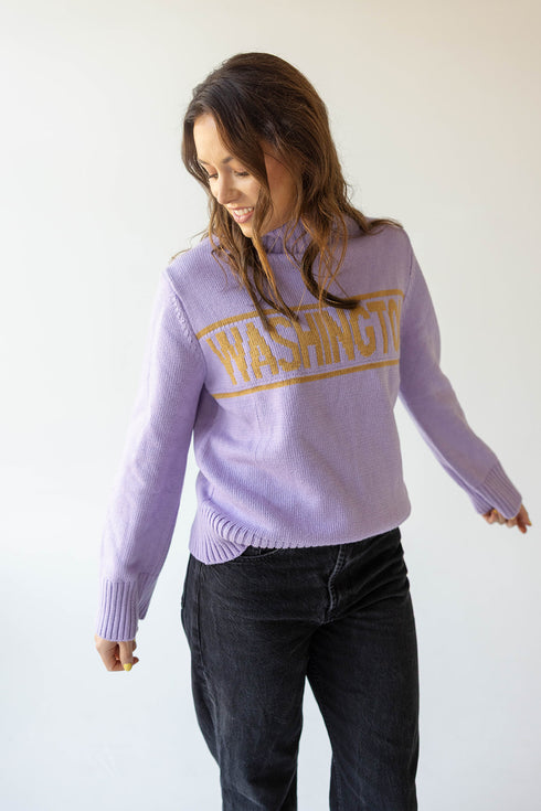 Washington Railway Rolled Turtleneck Sweater