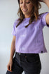 LSU Ritter Repeat Heavyweight Crop Tee