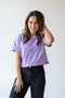 LSU Ritter Repeat Heavyweight Crop Tee