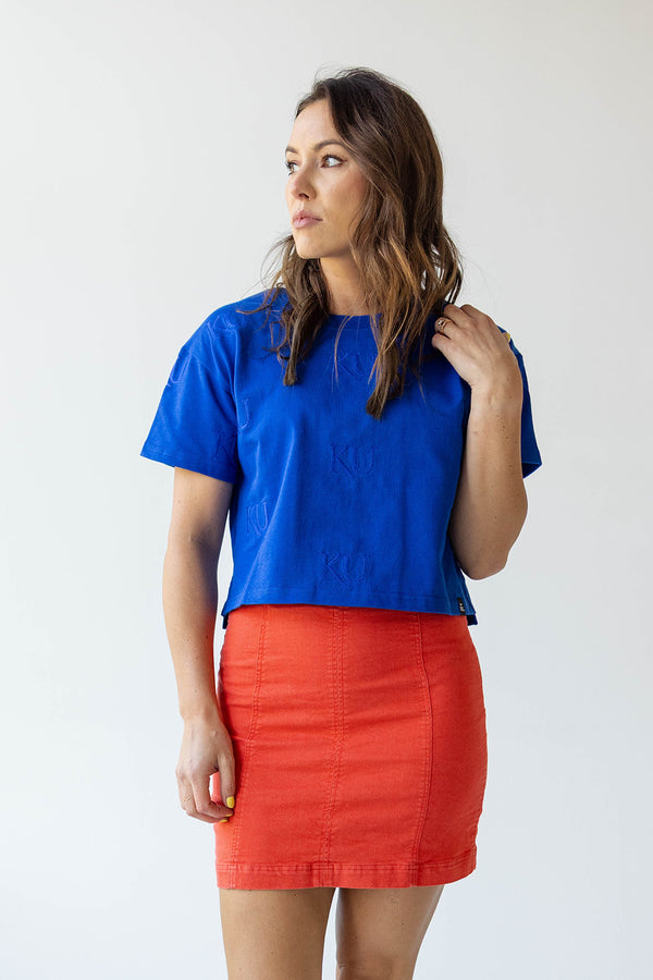 Kansas Ritter Repeat Heavyweight Crop Tee