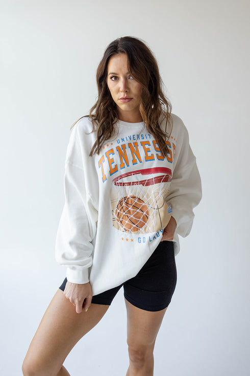 Tennessee Malone Basketball OS Fleece Crew