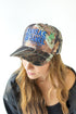 Kansas Brando Camo Canvas Trucker Hat