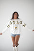 Baylor Philly Split Lantern Sleeve Crew