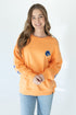 Boise State Barkley Split Lantern Sleeve Crew