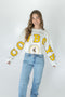 Wyoming Phipps Split Sleeve Cropped Longsleeve