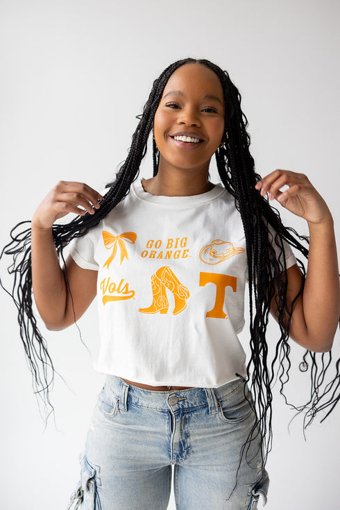 Tennessee Josey Bow Baby Tee
