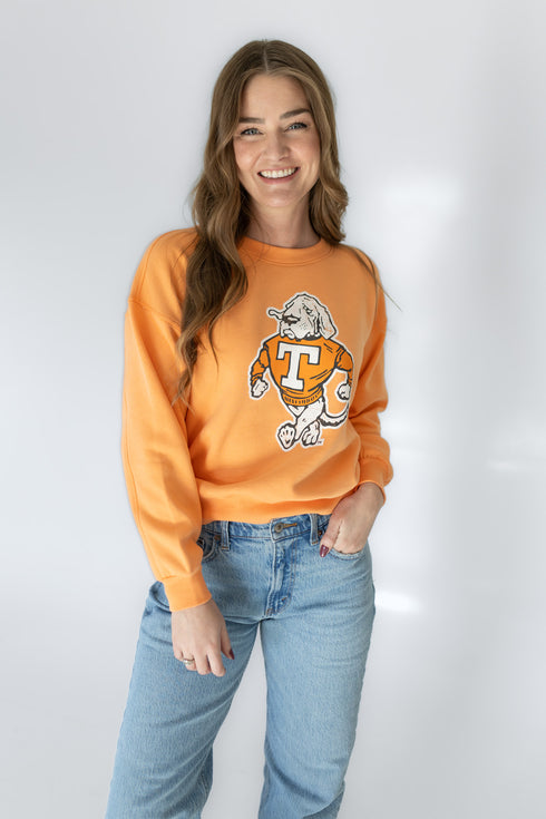 Tennessee Legacy Logo Fleece Women's Crew