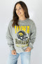 Iowa Murray Hippie OS Fleece Crew