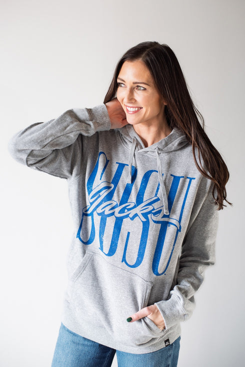SD State Stappen Screenprinted Comfort Hoodie
