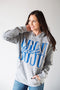 SD State Stappen Screenprinted Comfort Hoodie
